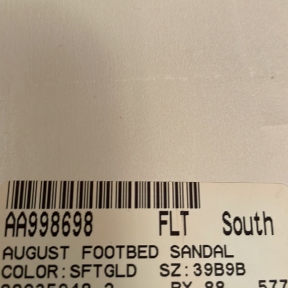 Excellent condition Taryn Rose footbed sandal - Picture 6 of 9